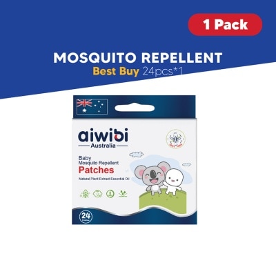 AIWIBI Baby Mosquito Repellent Patch & Sticker (24's x 1Pack)