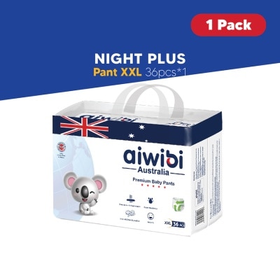 AIWIBI Baby Night Plus Diapers Pant XXL 36s