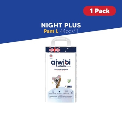 AIWIBI Baby Night Plus Diapers Pant L 44s