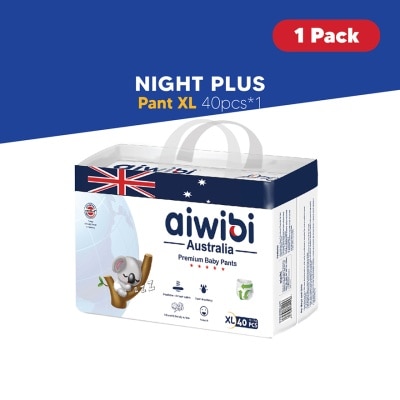 AIWIBI Baby Night Plus Diapers Pant XL 40s