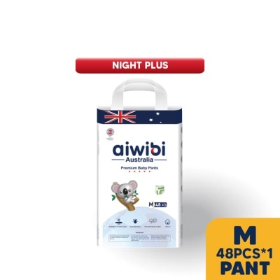 AIWIBI Baby Night Plus Diapers Pant M 48s