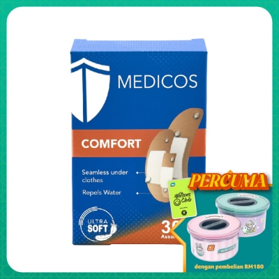MEDICOS Wound Care Comfort Plaster 30s