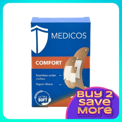 MEDICOS Wound Care Comfort Plaster 30s