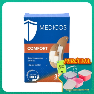 MEDICOS - Wound Care Comfort Plaster 30s