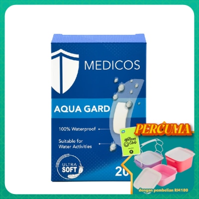 MEDICOS - Wound Care Aqua Gard Plaster 20s