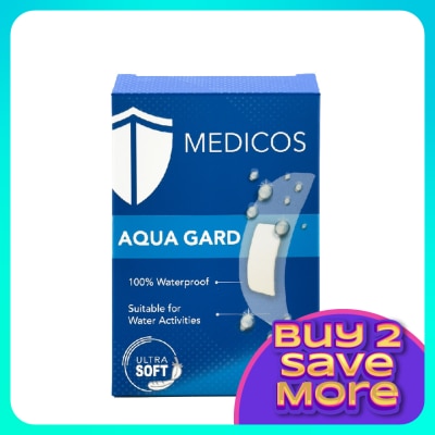 MEDICOS Wound Care Aqua Gard Plaster 20s