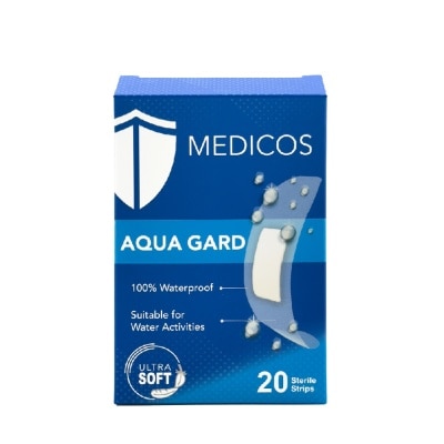 MEDICOS Wound Care Aqua Gard Plaster 20s