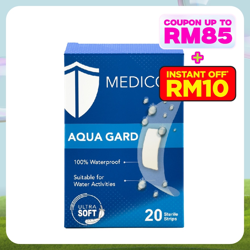 Wound Care Aqua Gard Plaster 20s