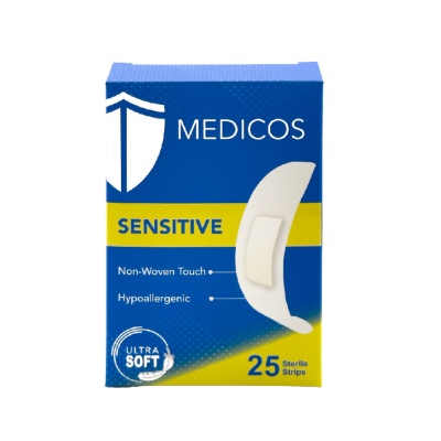 MEDICOS - Wound Care Sensitive Plaster 25s