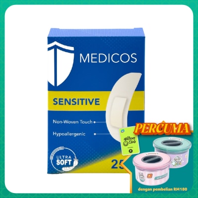 MEDICOS Wound Care Sensitive Plaster 25s
