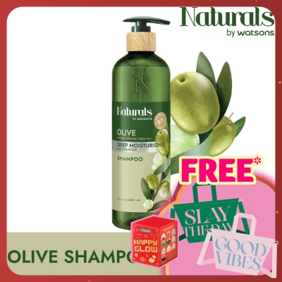 NATURALS BY WATSONS Olive Deep Moisturising Shampoo 490ml