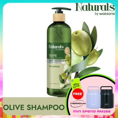 NATURALS BY WATSONS - Olive Deep Moisturising Shampoo 490ml