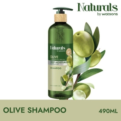 NATURALS BY WATSONS Olive Deep Moisturising Shampoo 490ml