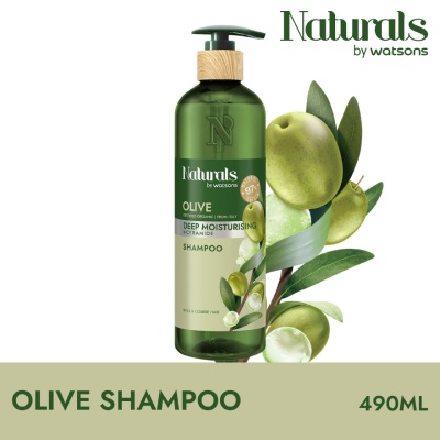 NATURALS BY WATSONS - Olive Deep Moisturising Shampoo 490ml