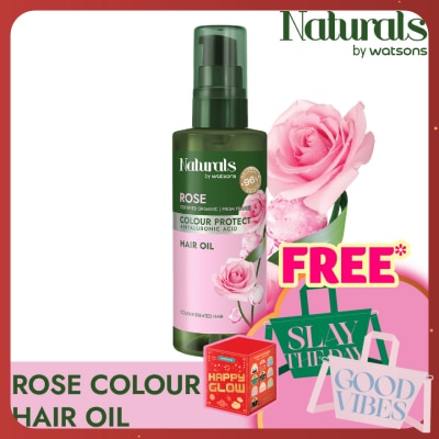 NATURALS BY WATSONS Rose Colour Protect Hair Oil 100ml