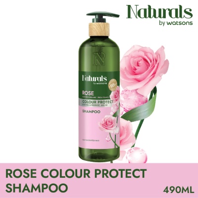 NATURALS BY WATSONS - Rose Colour Protect Shampoo 490ml