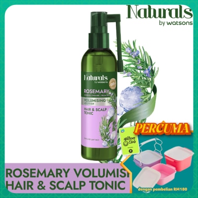 NATURALS BY WATSONS - Rosemary Volumising Hair & Scalp Tonic 120ml