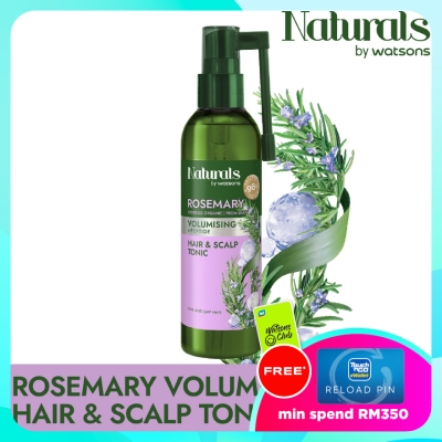 NATURALS BY WATSONS Rosemary Volumising Hair & Scalp Tonic 120ml image