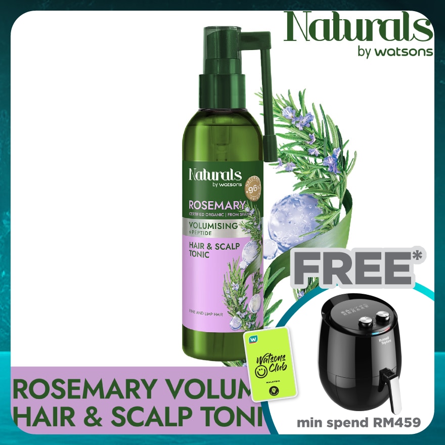 Rosemary Volumising Hair & Scalp Tonic 120ml