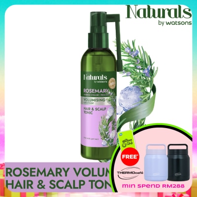 NATURALS BY WATSONS - Rosemary Volumising Hair & Scalp Tonic 120ml