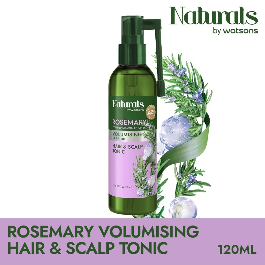 Rosemary Volumising Hair & Scalp Tonic 120ml
