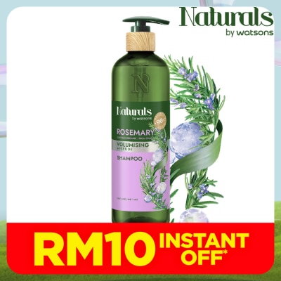NATURALS BY WATSONS Rosemary Volumising Shampoo 490ml