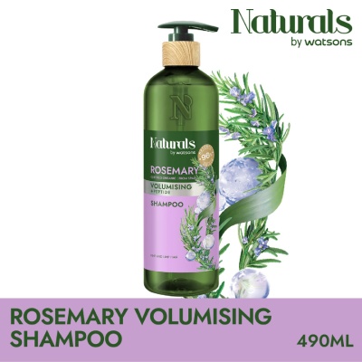NATURALS BY WATSONS - Rosemary Volumising Shampoo 490ml