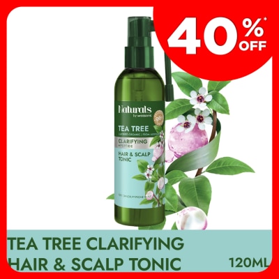 NATURALS BY WATSONS Tea Tree Clarifying Hair & Scalp Tonic 120ml