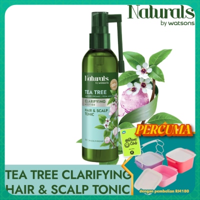 NATURALS BY WATSONS - Tea Tree Clarifying Hair & Scalp Tonic 120ml
