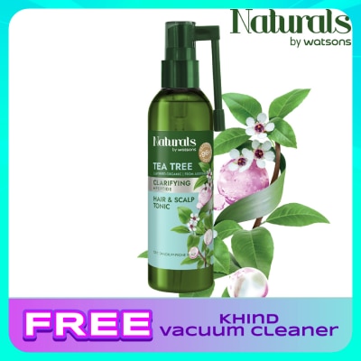 NATURALS BY WATSONS Tea Tree Clarifying Hair & Scalp Tonic 120ml