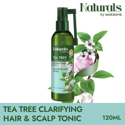 NATURALS BY WATSONS Tea Tree Clarifying Hair & Scalp Tonic 120ml