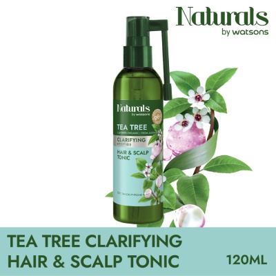 NATURALS BY WATSONS - Tea Tree Clarifying Hair & Scalp Tonic 120ml