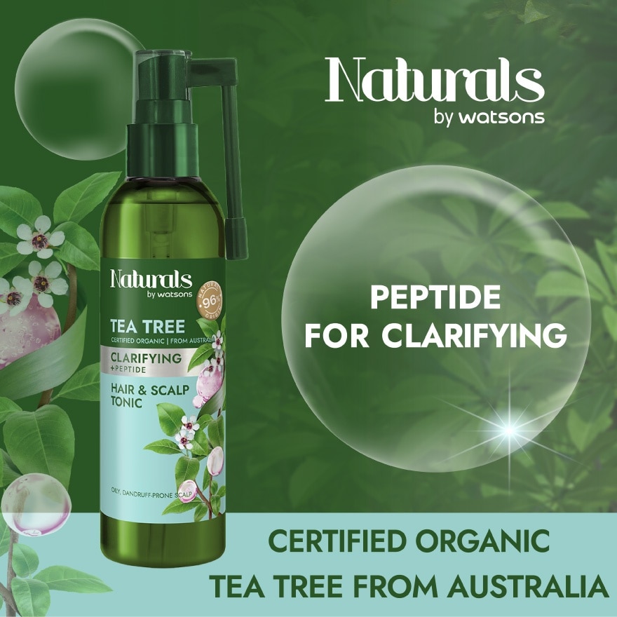 Tea Tree Clarifying Hair & Scalp Tonic 120ml