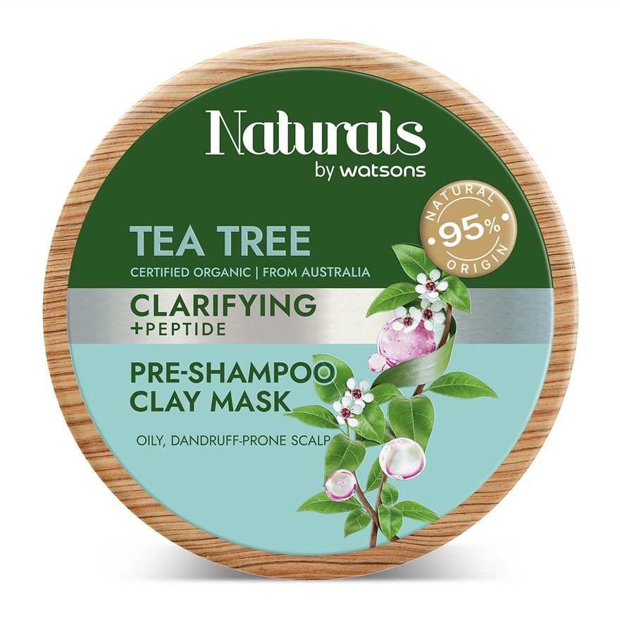 Tea Tree Clarifying Pre Shampoo Clay Mask 150g
