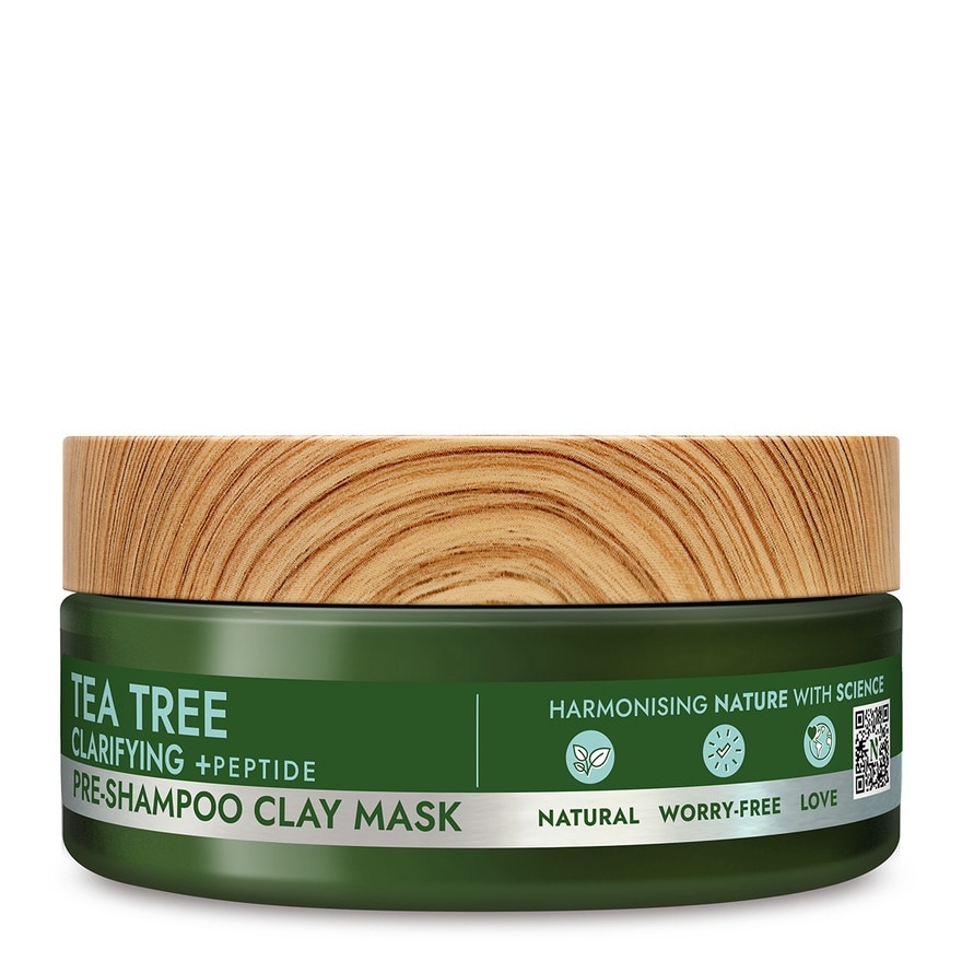 Tea Tree Clarifying Pre Shampoo Clay Mask 150g