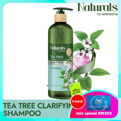 NATURALS BY WATSONS Tea Tree Clarifying Shampoo 490ml image