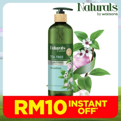 NATURALS BY WATSONS Tea Tree Clarifying Shampoo 490ml