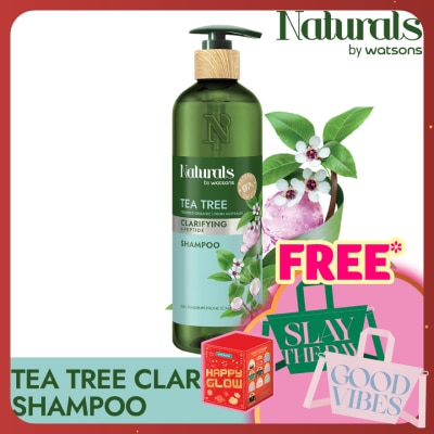 NATURALS BY WATSONS Tea Tree Clarifying Shampoo 490ml