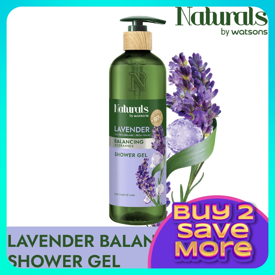 Lavender Balancing Shower Gel 490ml