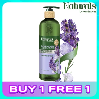 NATURALS BY WATSONS Lavender Balancing Shower Gel 490ml