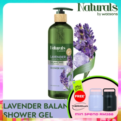 NATURALS BY WATSONS - Lavender Balancing Shower Gel 490ml
