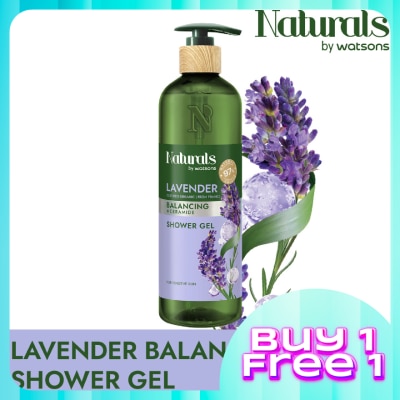NATURALS BY WATSONS Lavender Balancing Shower Gel 490ml