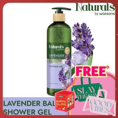 NATURALS BY WATSONS Lavender Balancing Shower Gel 490ml