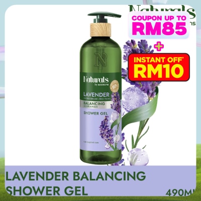 NATURALS BY WATSONS Lavender Balancing Shower Gel 490ml