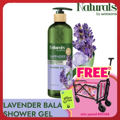 NATURALS BY WATSONS Lavender Balancing Shower Gel 490ml