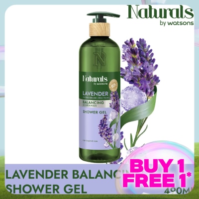 NATURALS BY WATSONS Lavender Balancing Shower Gel 490ml