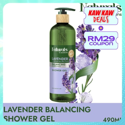NATURALS BY WATSONS Lavender Balancing Shower Gel 490ml