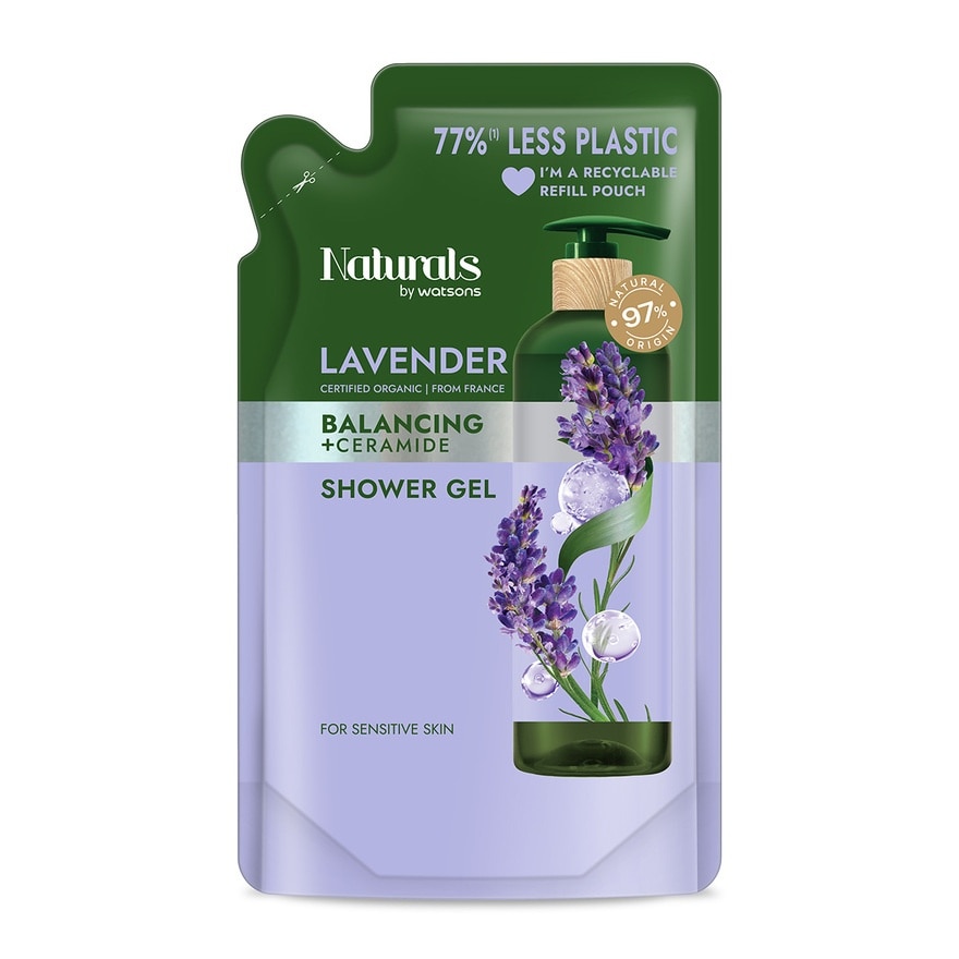 Lavender Balancing Shower Gel Refill 450ml