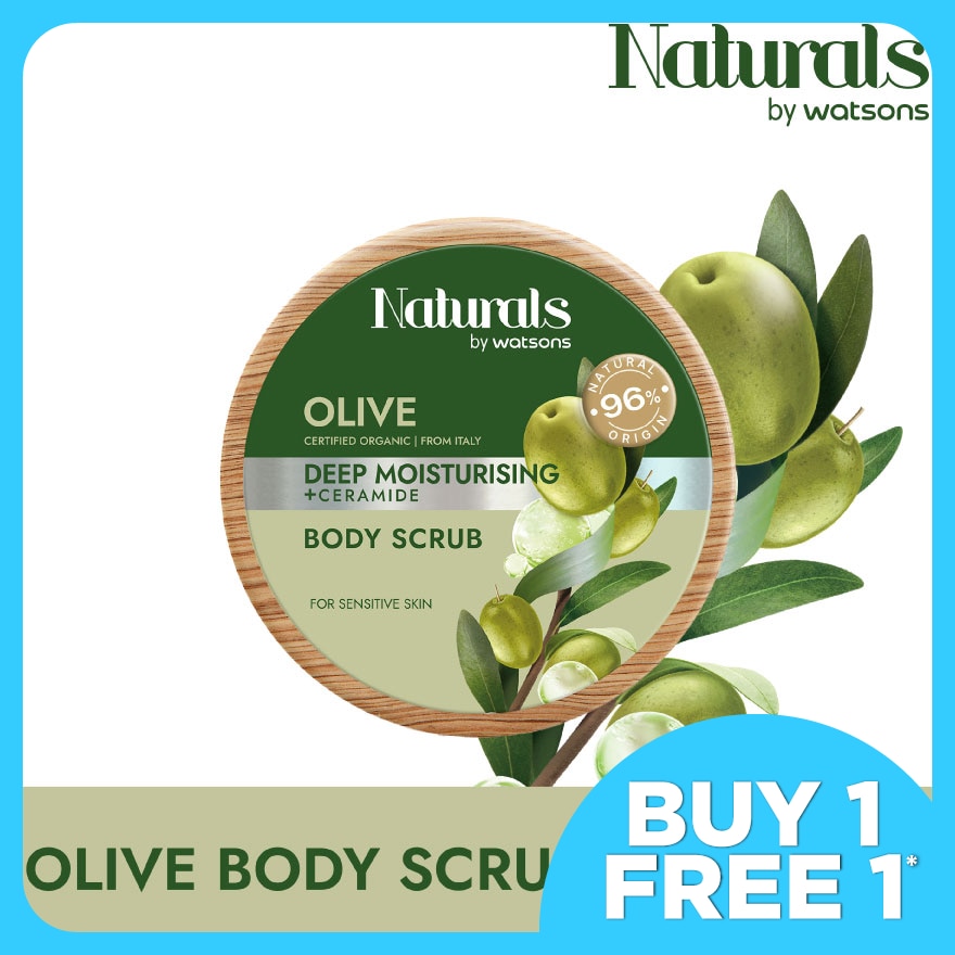 Olive Deep Moisturising Body Scrub 200g
