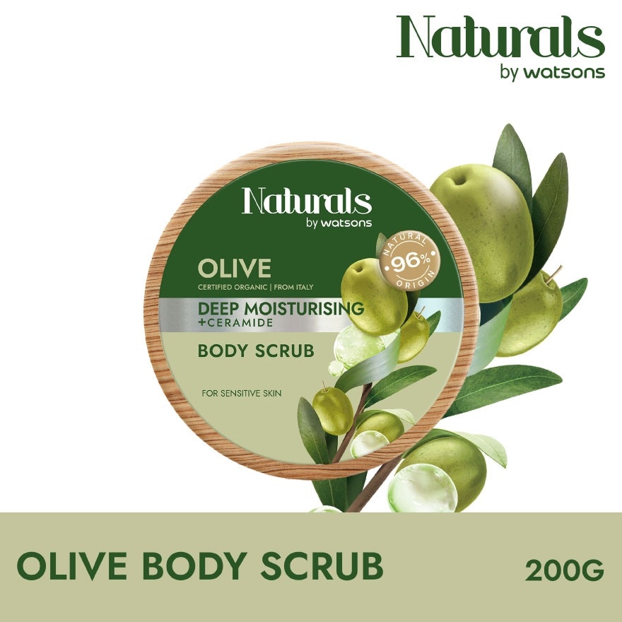 Olive Deep Moisturising Body Scrub 200g